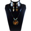 Semi Precious  Black-Onex stone beads  Necklace