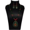 Semi Precious Gem Stone Pendant Necklace