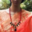 Red Coral Beads Necklace