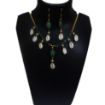 Green Aventurine Chips & Seashell Necklace