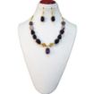  Amethyst Tumble Stone Beads Necklace