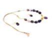  Amethyst Tumble Stone Beads Necklace