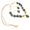 Sodalite Tumble Stone Beads Necklace