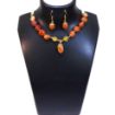 Carnelian Tumble Stone Beads Necklace