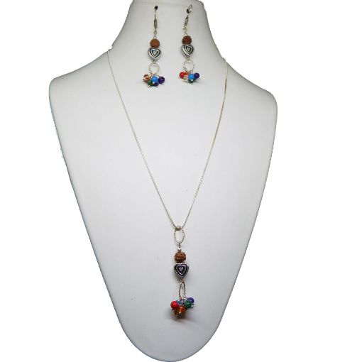 7 color Stone Beads Necklace