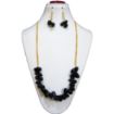 Black Agate Stone Chain Necklace