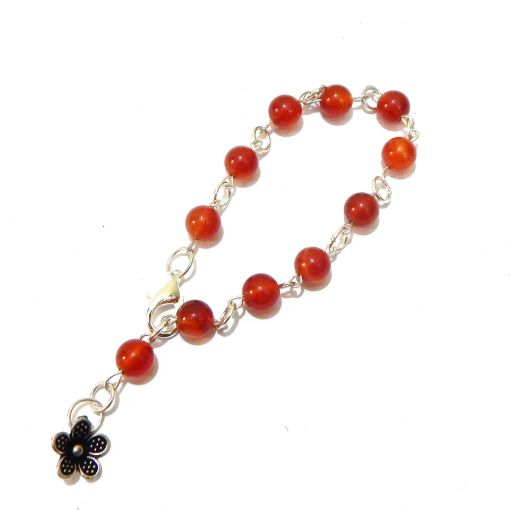 Carnelian Bracelet for Sacral Chakra