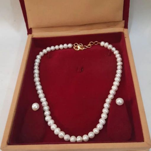 Picture of Single Line Real Pearl Necklace