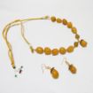 Yellow Aventurine Tumble Stone Beads Necklace